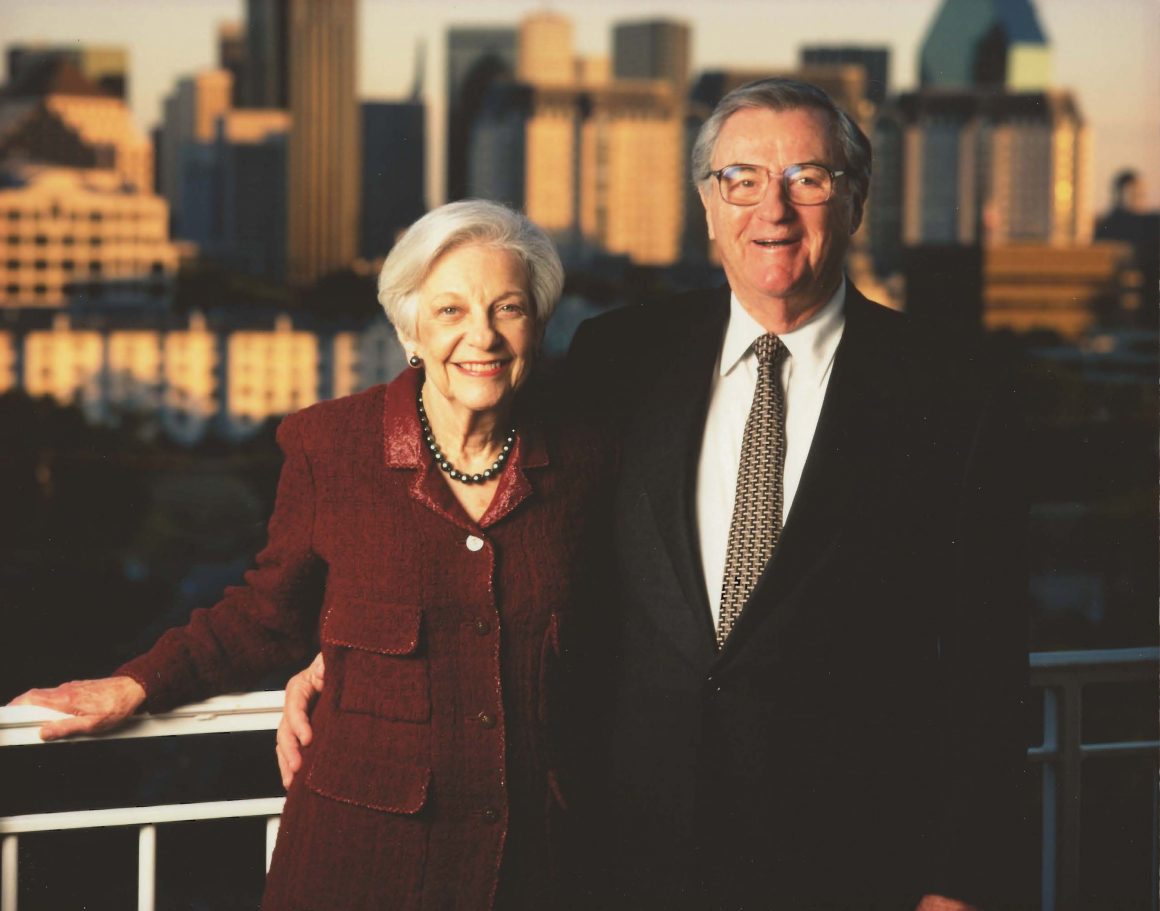 Portrait photograph of Edmund and Adelyn Hoffman, donors of the Edmund Hoffman Golf Collection.