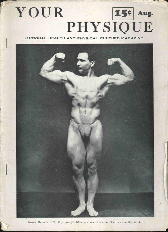 Cover of first issue of Your Physique