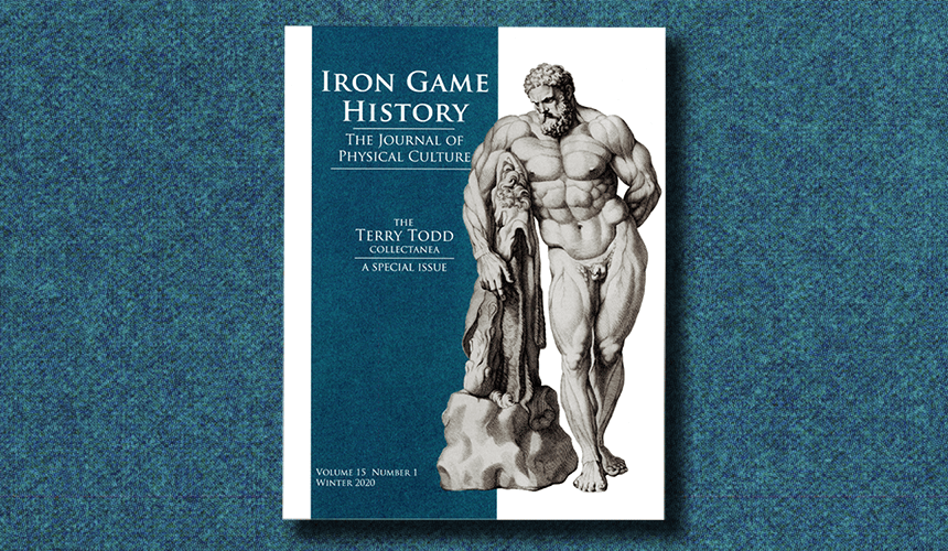Scanned Cover of Iron Game History Volume 15 Number 1
