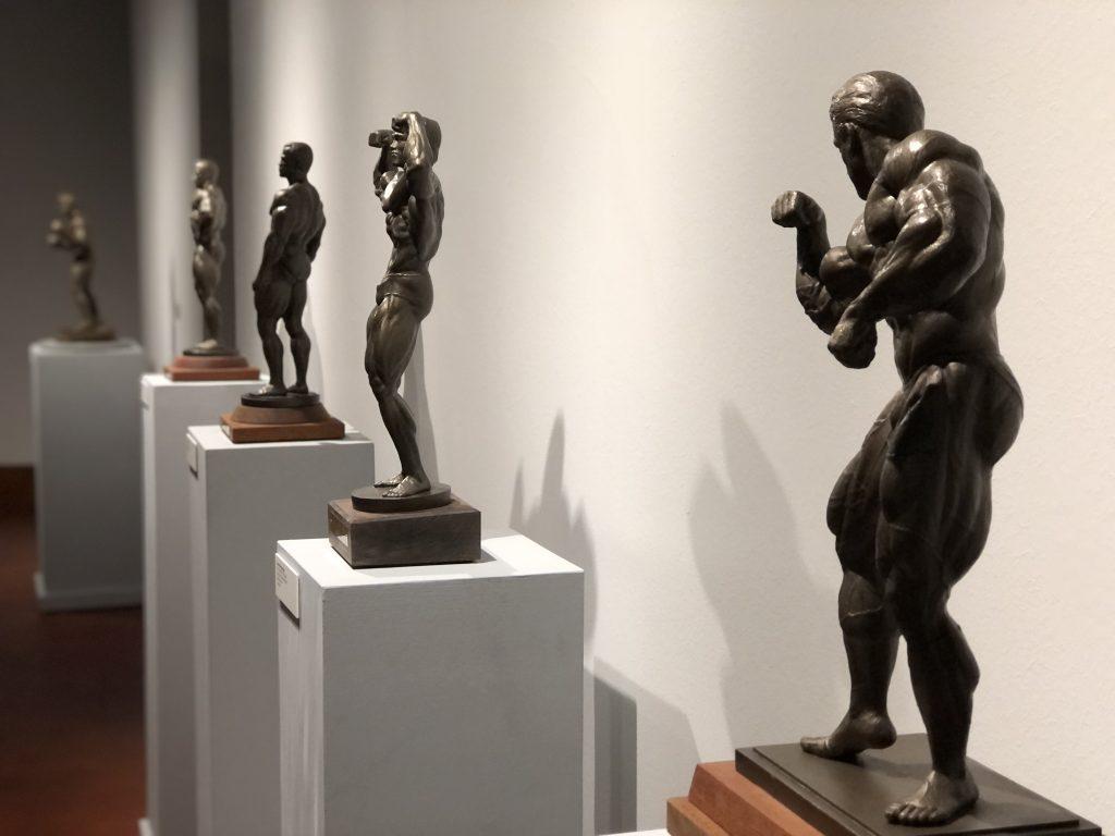 Sculptures featured in the David Deming and Michael Deming Exhibit