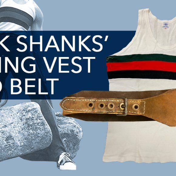 Jack Shanks’ Lifting Belt and Vest Donated To The Stark Center
