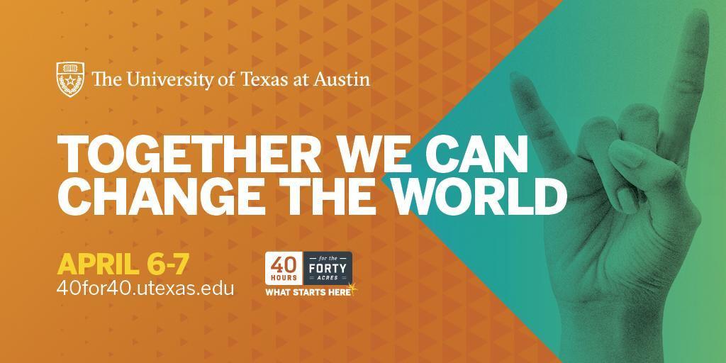 40 Hours for The Forty Acres Fundraising Campaign