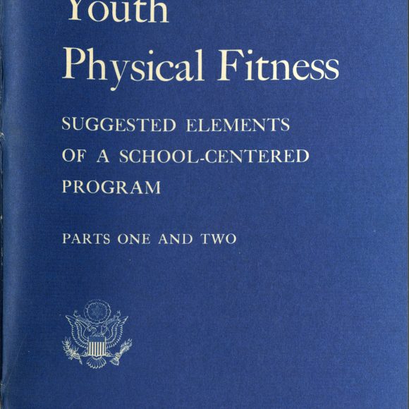 Blue Cover with Youth Physical Fitness written