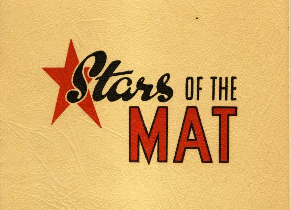 cou_stars_of_the_mat_001 Cover of the booklet Stars of the Mat "one shilling"