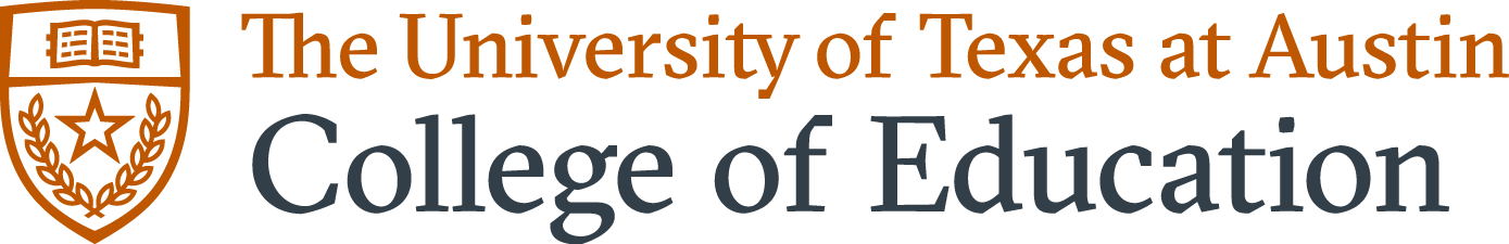 The formal logo for the College of Education at The University of Texas.